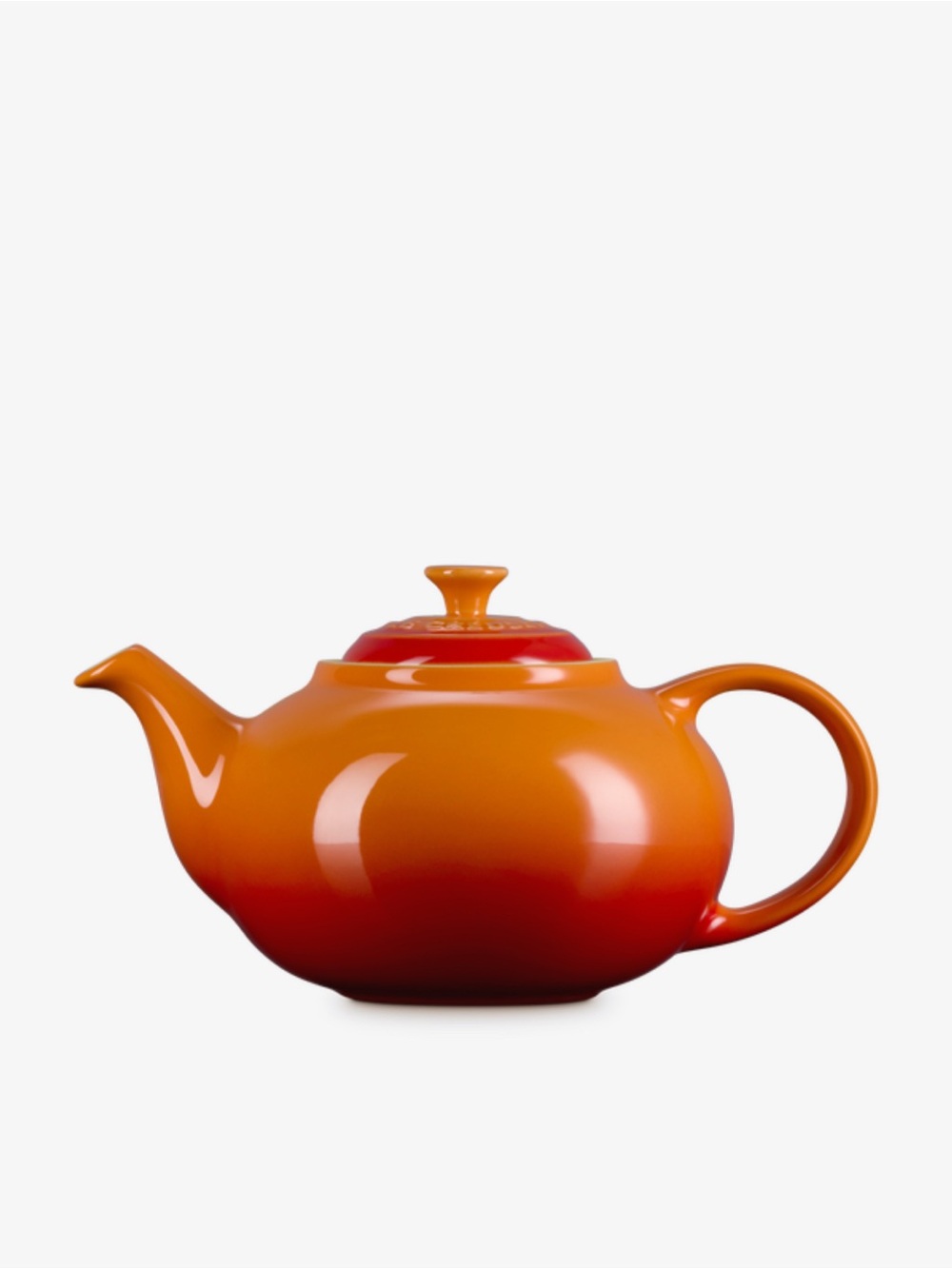 NEW Orange Foame Ceramic Teapot Classic Home Kitchen Tea ware